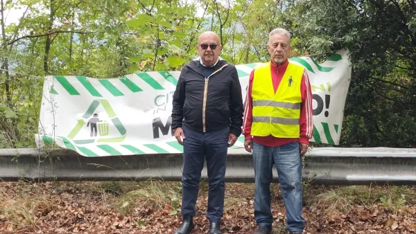 "Ottimo lavoro dei volontari di Mirifiuto in via della Romita"