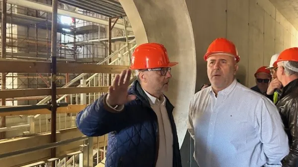 "Sul cantiere del Verdi stiamo in anticipo di sei mesi"