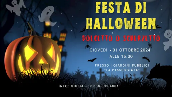 Festa di Halloween, anche in città si festeggia