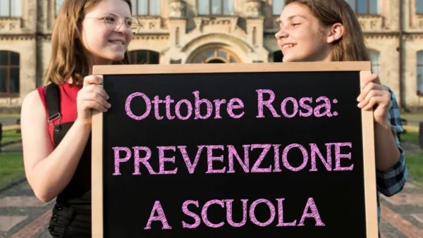 Prevenzione a scuola per l'ottobre rosa