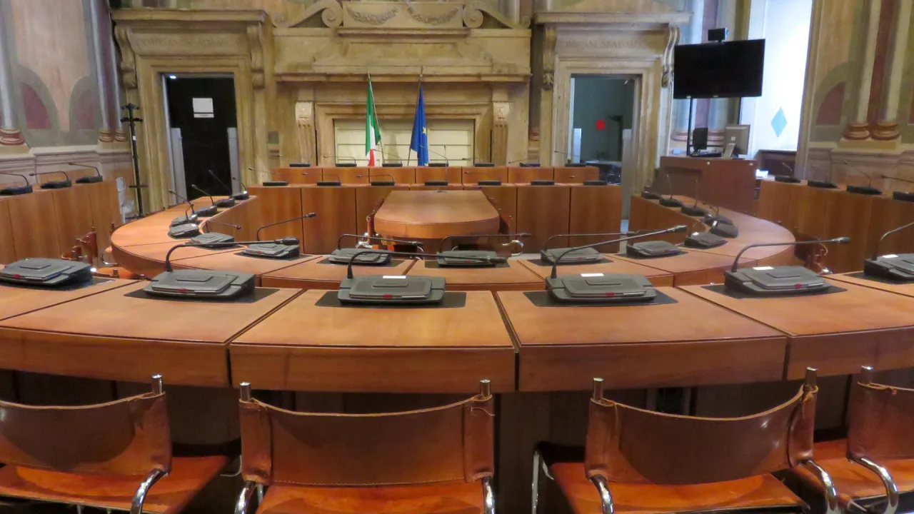 Sala del Consiglio comunale, Palazzo Spada