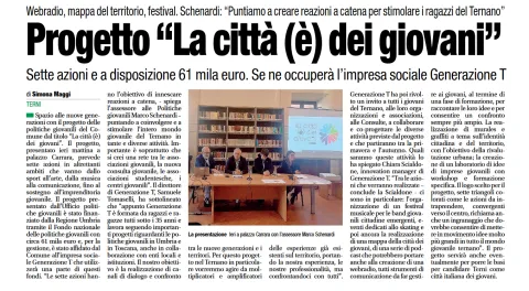 Corriere dell'Umbria - conferenza stampa presentazione progetto