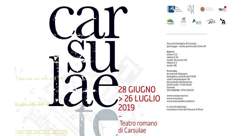 Carsulae Teatro 2019
