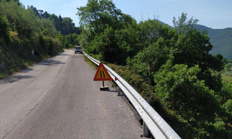 Interventi urgenti per sicurezza nella strada verso Torreorsina