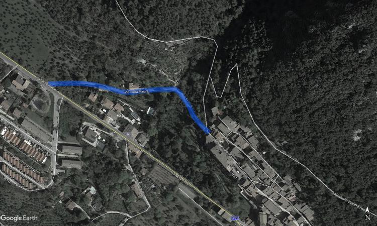 Nuovo asfalto nella strada per Cesi: partono i lavori
